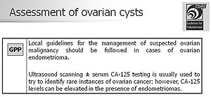 Controle de Cistos Ovarianos